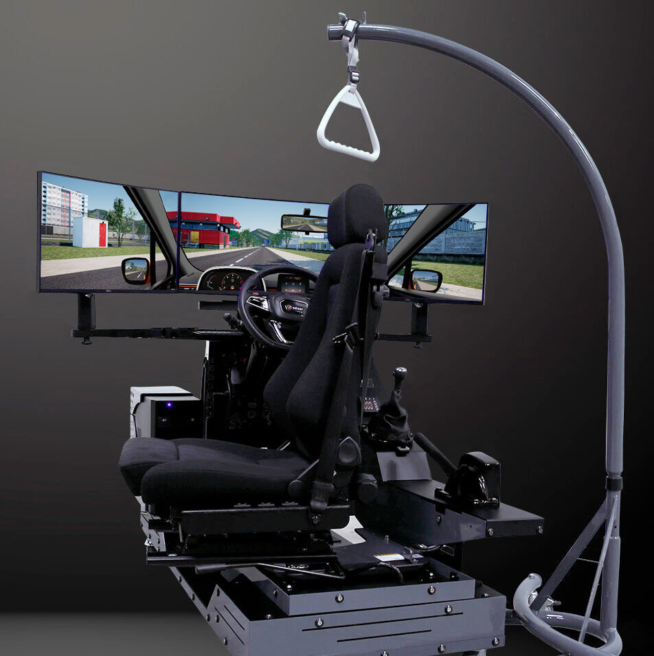 simulateur de conduite véhicule léger équipé PMR