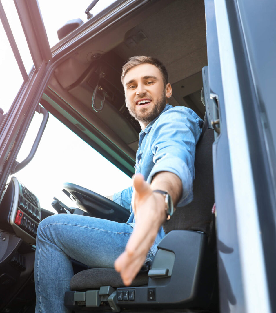 formation d'un futur chauffeur routier